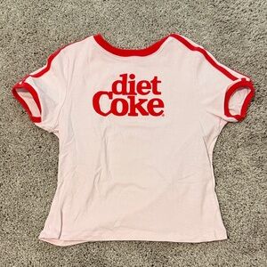 Diet Coke Pink and Red T-Shirt